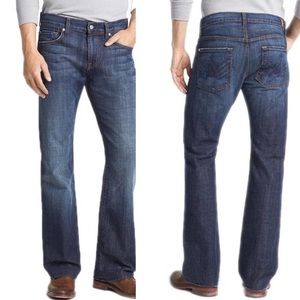 7 For All Mankind Brett Bootcut Jean in Dark Wash size 34